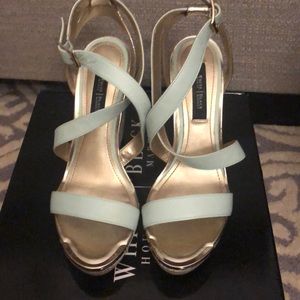 White House Black Market Platform Sandals